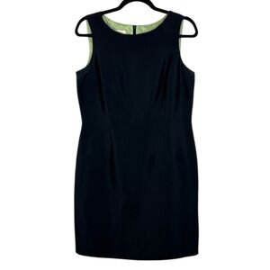 Talbots Classic Timeless Silk Sleeveless Mini Little Black Dress Size 10 Petite